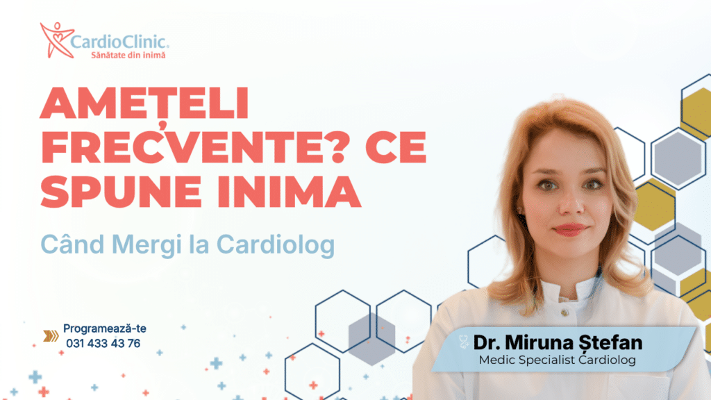 Amețeli Frecvente: Cauze Cardiace și Când Mergi la Cardiolog